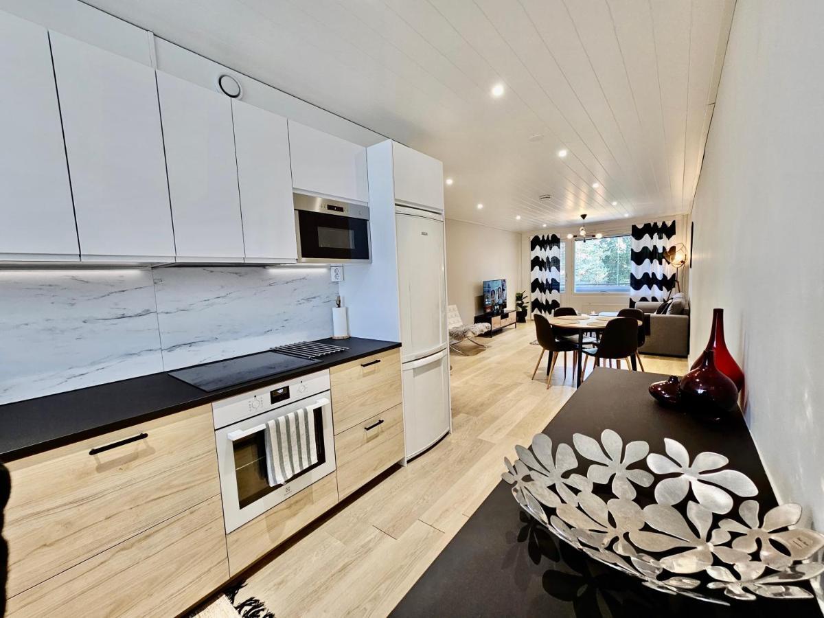 Elegant Apartment With Sauna In The Center روفانييمي المظهر الخارجي الصورة