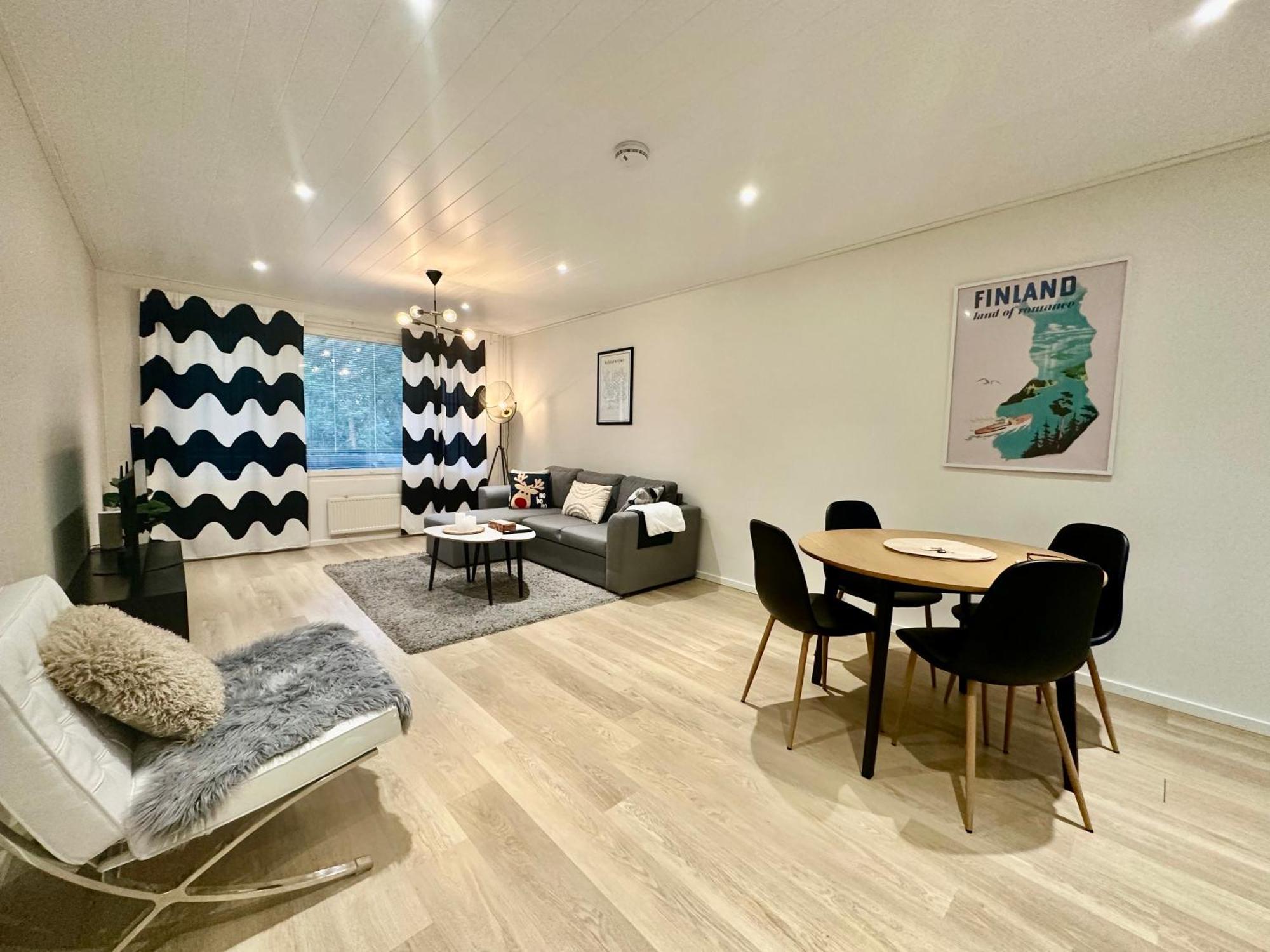 Elegant Apartment With Sauna In The Center روفانييمي المظهر الخارجي الصورة